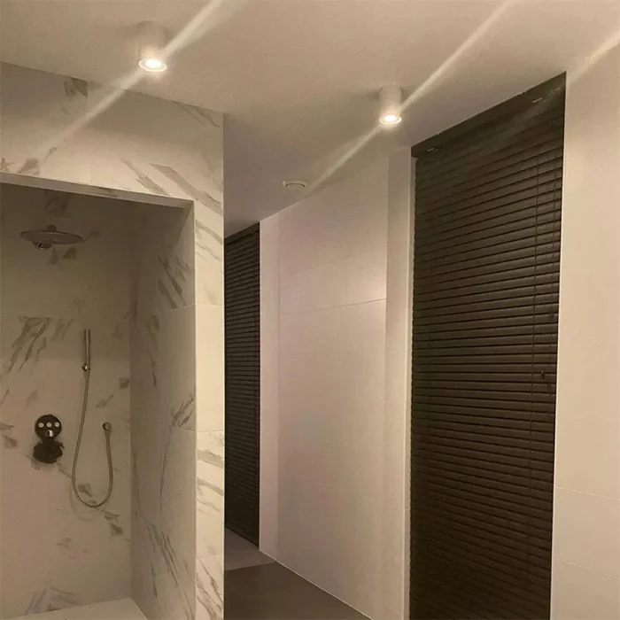 Luminaria de Techo Lux Livorno Downlight Blanco en Blanco - Lámparas colgantes, Uruguay | Serlux, vista 4