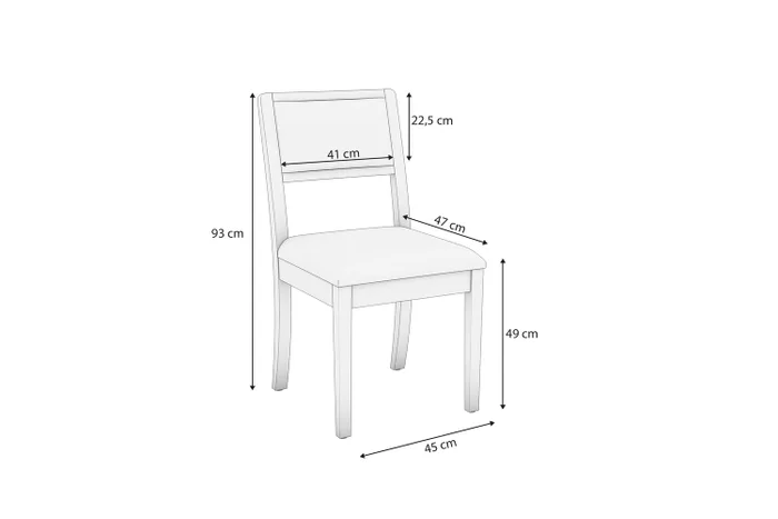 Silla Alice - Madera Maciza en Madera natural - Sillas, Uruguay | Balton, vista 12
