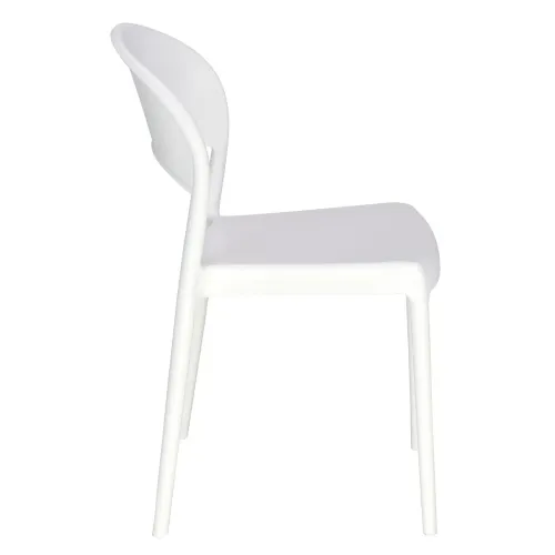 Silla Sissi en polipropileno - Color Blanca - 92046/010 en Blanco - Sillas, Uruguay | Champagne Home