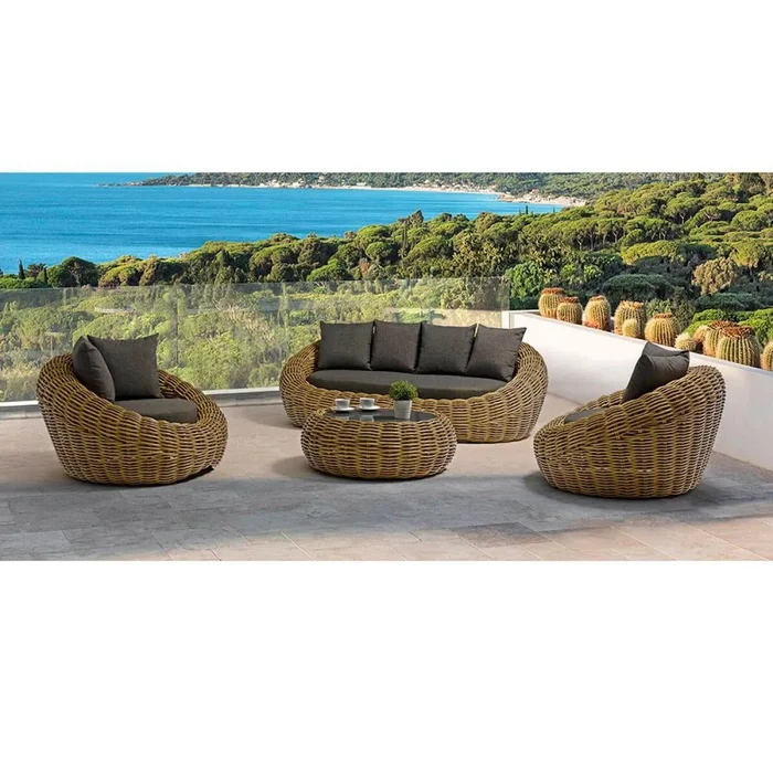 Juego de jardin Mykonos en Beige - Muebles para el exterior, Uruguay | La Cueva Muebles, vista 10