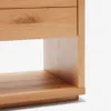 Cómoda Alguema 3 cajones en chapa de roble con acabado natural 100 x 96 cm en Madera natural - Cómodas, Uruguay | Kavehome, vista 4 de 9