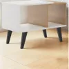 Mesa de centro 2 estantes Blanco/Dakar - Mesas de living, Uruguay | Que Sal Muebleria, vista 2 de 3