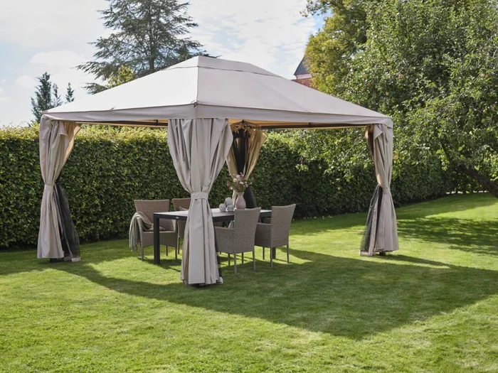 Gazebo NORDMARKA 3x4x2,78 m beige en Beige - Muebles para el exterior, Uruguay | JYSK, vista 2