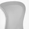 Silla De Oficina Malla-y-metal Gris 3699f en Gris - Escritorios y sillas de escritorio, Uruguay | Divino, vista 6 de 8