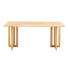 Mesa De Comedor Rattan-y-madera Natural-beige Brisa en Madera natural - Mesas de comedor, Uruguay | Divino, vista 2 de 6