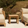 MESA LATERAL OUTDOOR LARA TEKA 50X50X50 en Madera natural - Muebles para el exterior, Uruguay | Masinfinito Casa, vista 3 de 3