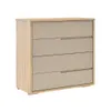 Cómoda 4 cajones - Nordik - Text en Multicolor - Cómodas, Uruguay | Ecowood, vista 1 de 2
