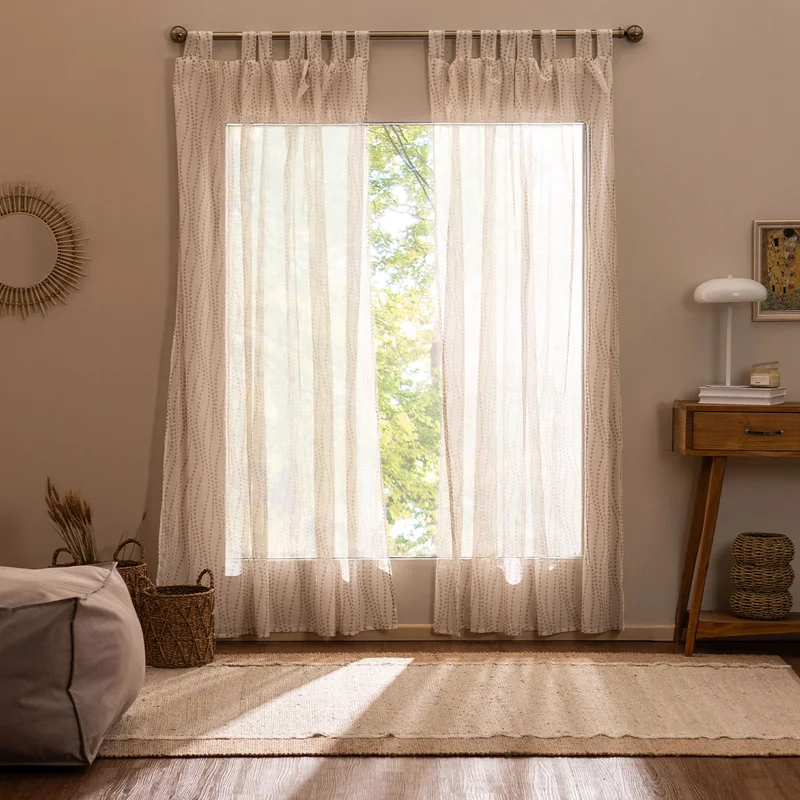 Set de Cortinas de Ambiente Labradas - Textiles, Uruguay | Arredo, vista 3