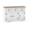 Promo Aparador + Mesa Ratona Linea Naturale - Blanco en Blanco - Mesas de living, Uruguay | La Cueva Muebles, vista 6 de 6
