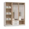 CASTRO - ROPERO PEQUIN 6 PTAS BLANCO 4600AB - Roperos y placares, Uruguay | Alfa Ventas, vista 3 de 3