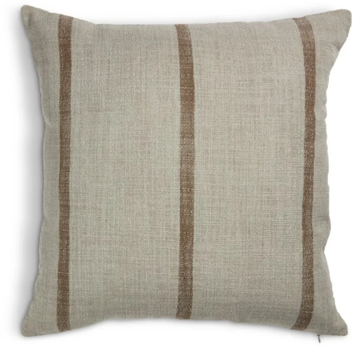 Almohadón STENROS 45x45 gris/marrón osc - Textiles, Uruguay | JYSK