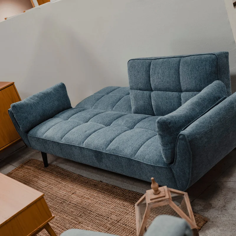 Sillón Cama 3 cuerpos Helen Azul en Azul - Sillones y sofás, Uruguay | Ecowood, vista 3
