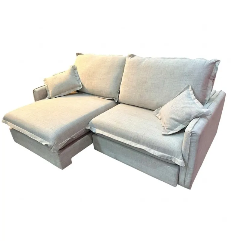 Sofá Ginebra 3 Cuerpos 220cm - Beige Lino - Sillones y sofás, Uruguay | Berna home