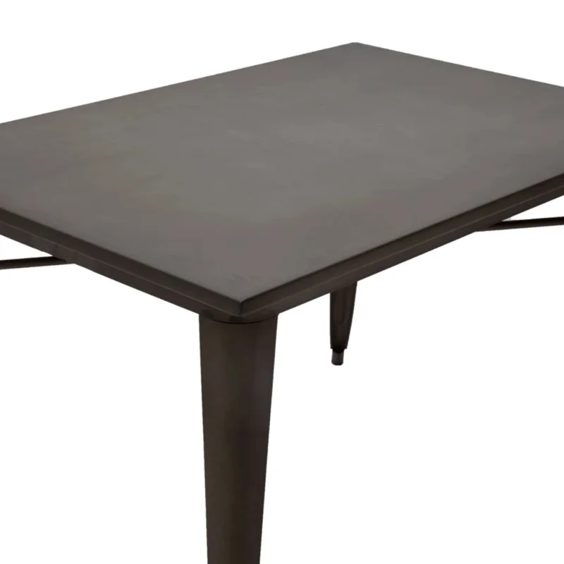 Mesa de comedor Metal industrial 120 - Tolix en Negro - Mesas de comedor, Uruguay | Ecowood, vista 3