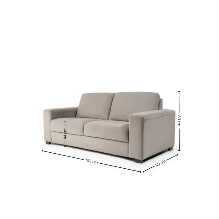 Sofá Loretto - Tela Aquaclean - 2,5 cuerpos - A fabricar en Patrón - Sillones y sofás, Uruguay | Nyr, vista 4