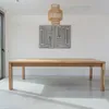 Mesa en madera maciza de teca/ 250x110x75h en Madera natural - Mesas de comedor, Uruguay | Entrecasa, vista 3 de 8