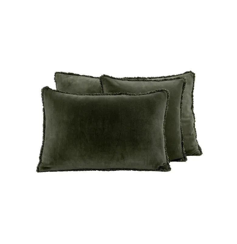 HARM ALMOHADON KOBE en Verde oliva - Textiles, Uruguay | Masinfinito Casa