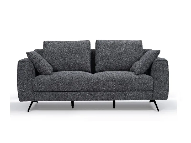 Sofa 2 cps MAGNUS - Gris Oscuro en Gris - Sillones y sofás, Uruguay | Finkel