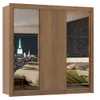 Ropero Placard Matrimonial Monaco 170CM con 2 Espejos 3 Puertas Corred - Roperos y placares, Uruguay | Balton, vista 5 de 24