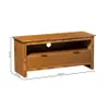 Rack Linea Boston en Marrón - Muebles para TV, Uruguay | La Cueva Muebles, vista 4 de 4
