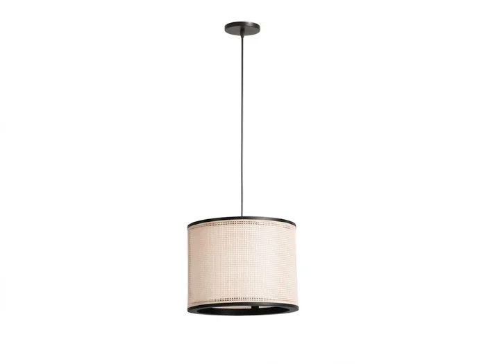 Lampara Colgante Apollo Diam. 32 - Negro en Beige - Lámparas colgantes, Uruguay | Berna Home