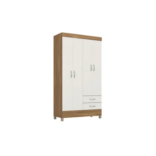 ROPERO 4P ASTRO - ALMENDRA OFF WHITE 42860/140 - Roperos y placares, Uruguay | Rosas Hermanos