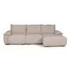 Rinconera Santorini - Tela Microfibra - Chaise derecho - 12072 (Beige) en Beige - Sillones y sofás, Uruguay | NYR, vista 2 de 3