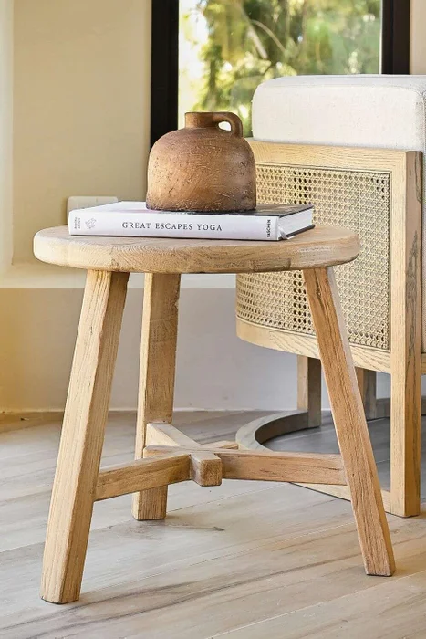 MESA AUXILIAR / BANCO OLMO - 50 CMS - Mesas de living, Uruguay | La Iberica