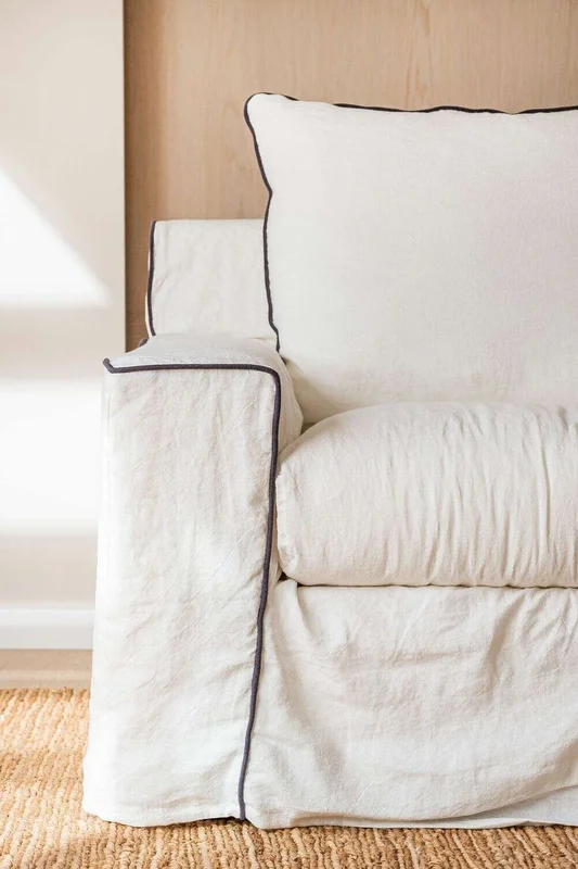 SILLON AZUR - LINO en Blanco - Sillones y sofás, Uruguay | La Iberica, vista 5