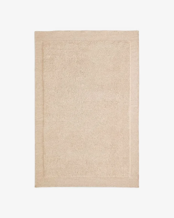 Alfombra Marely de lana - beige 160 x 230 cm en Blanco - Alfombras, Uruguay | Kavehome
