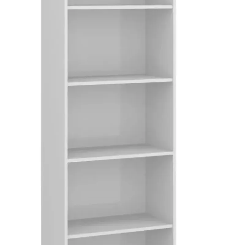 BIBLIOTECA MAREA 5 ESTANTES BLANCO 3114/700 en Blanco - Bibliotecas, Uruguay | Alfa Ventas