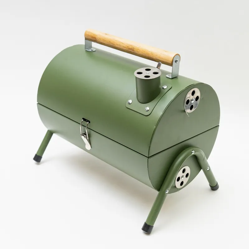 Barbacoa A Carbón Kingston - Verde en Verde - Muebles para el exterior, Uruguay | Indian