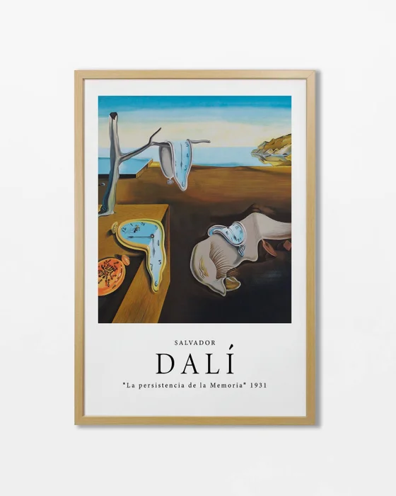Salvador Dali - La persistencia de la memoria en Multicolor - Láminas, Uruguay | La Cuadrería