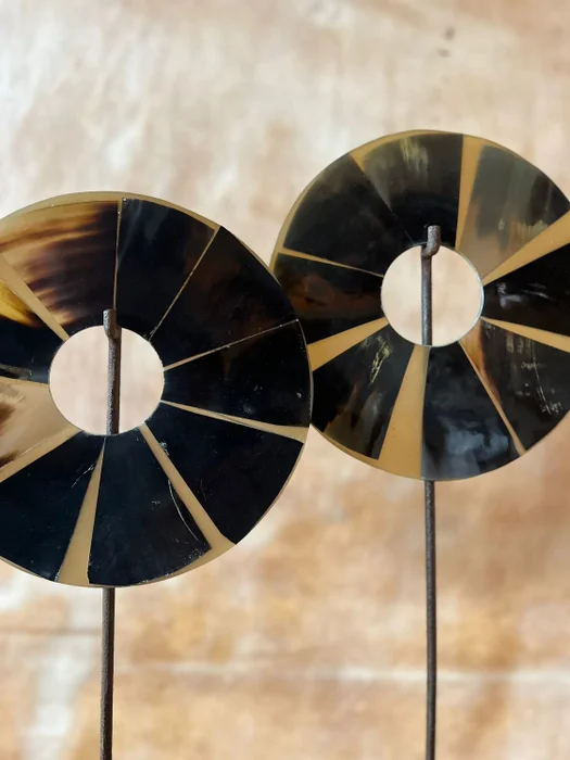 Discos de Guampa - Zainas en Multicolor - Decoración, Uruguay | Zainas, vista 2