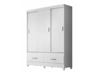 Ropero Suecia New Castaño/Avela Flex en Blanco/Flex - Roperos y placares, Uruguay | Quesal, vista 8
