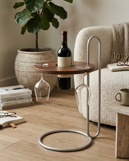 MESA DE LATERAL VIENA en Madera natural - Muebles, Uruguay | Indrana, vista 5