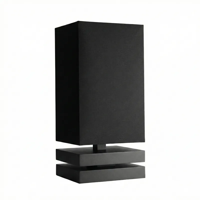 Lámpara de Mesa Zenith Noir Slim en Negro - Lámparas de mesa, Uruguay | La Perla