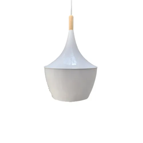 Lámpara Colgante Blanca 24 x 120 cm - Lámparas colgantes, Uruguay | Berna home