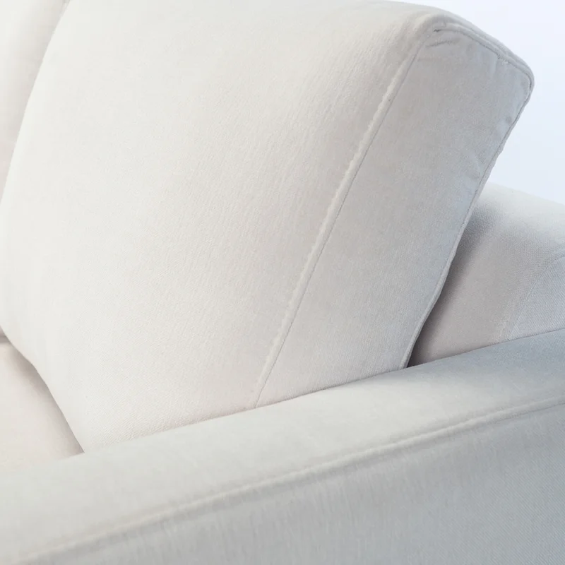 Sofá Argo - Tela Aquaclean - 2,5 cuerpos - A fabricar en Beige - Sillones y sofás, Uruguay | Nyr, vista 5