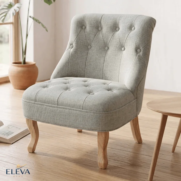 Poltrona Vivaldi Plus - Gris - Gris en Gris - Butacas, banquetas y puffs, Uruguay | Nario Hogar