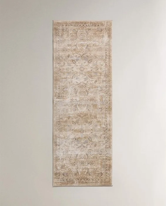 ALFOMBRA EFECTO VINTAGE en Beige - Alfombras, Uruguay | Zara Home, vista 4