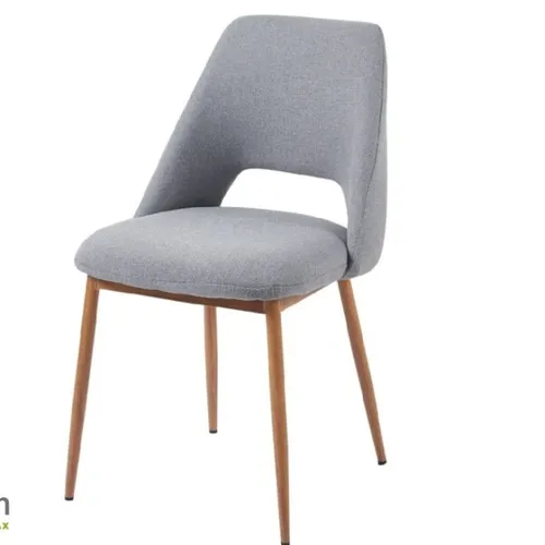 Silla de Comedor tapizada OCTAVIA - Gris en Gris - Sillas, Uruguay | Finkel