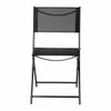 Silla de Textilina Plegable en Negro - Muebles para el exterior, Uruguay | Rústico Hogar, vista 3 de 4
