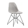 Silla De Comedor Pu-y-metal Gris Antologia en Gris - Sillas, Uruguay | Divino, vista 2 de 2