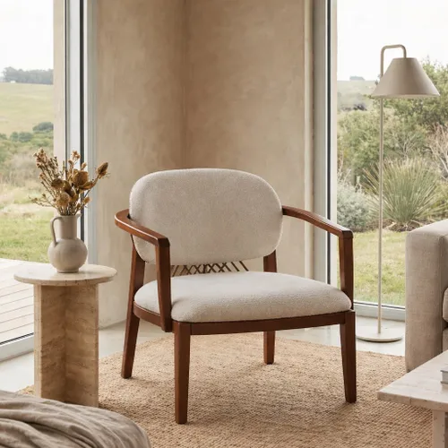 POLTRONA BARI en Madera natural - Muebles, Uruguay | Indrana