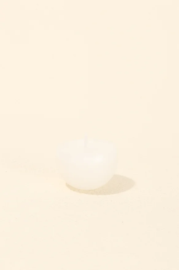 Vela Flotante, 3un. - Blanco en Blanco - Velas y Portavelas, Uruguay | Indian, vista 2