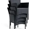 Silla apilable AIDT negro en Negro - Muebles para el exterior, Uruguay | JYSK, vista 5 de 5