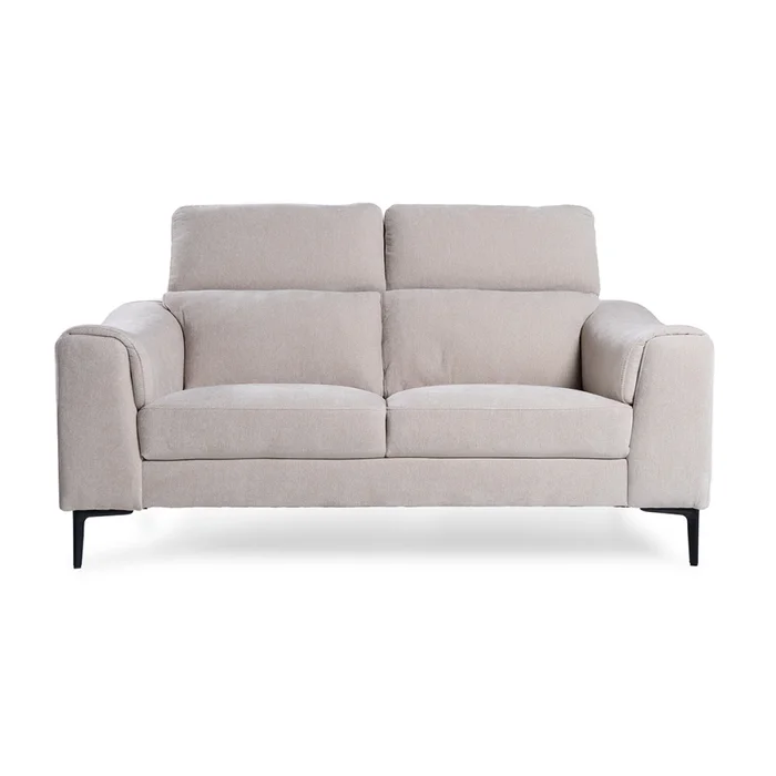Sofá Hashtag - Tela Microfibra - 2 cuerpos - 6686-4 Beige en Beige - Sillones y sofás, Uruguay | NYR, vista 2