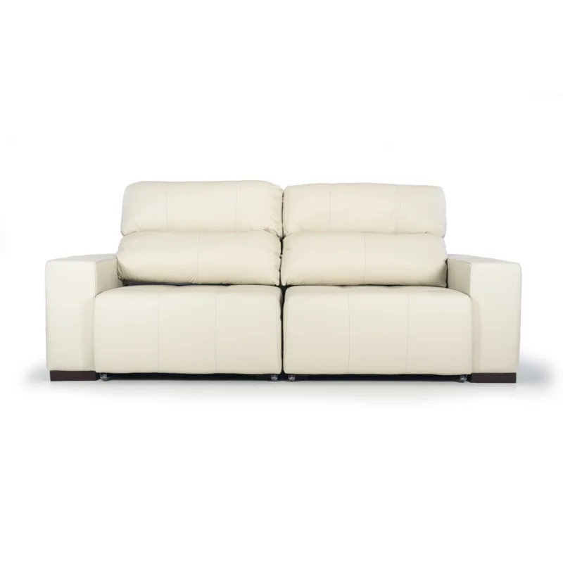 Sofá Madi Reclinable - Cuero Básico - 2 cuerpos - Arena - (Preventa) en Beige - Sillones y sofás, Uruguay | Nyr, vista 4