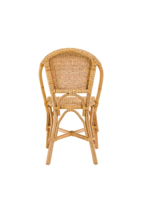 SILLA BISTRO RATTAN NATURAL 46X51X89H en Madera natural - Sillas, Uruguay | Vinibel, vista 5